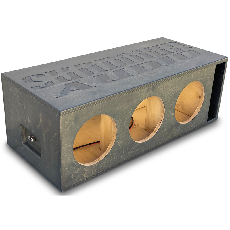 Adire Audio Birch Triple 8" (24mm baffle) Ported Enclosure 2.0^3 tuned to 34hz