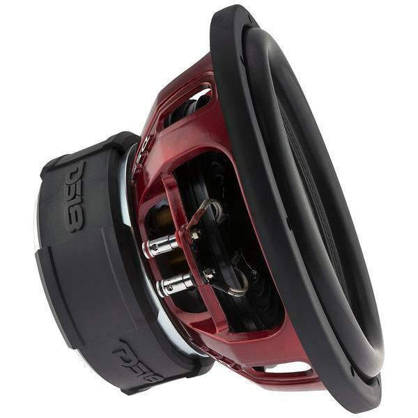 12" 1250 Watt RMS Dual Voice Coil 2-Ohm Red Frame Subwoofer EXL-12.2D DS18 - Big Jeff Online Inc