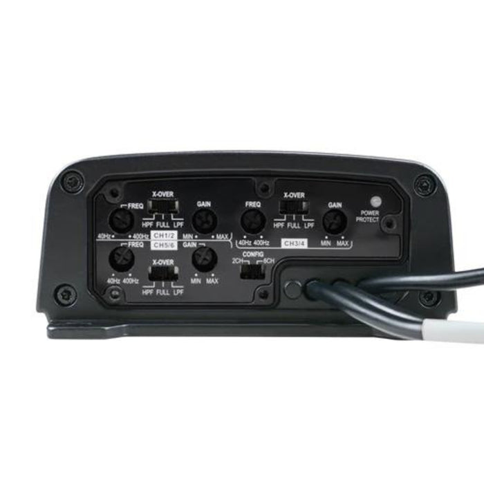Audiopipe 1100W RMS 6-Channel Class-D Full Range Marine Amplifier APTV-1100.6