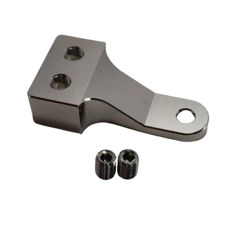 ILL Customz Dual 1/0 GA Alternator Distribution Block Nickel Plated Aluminum 8mm