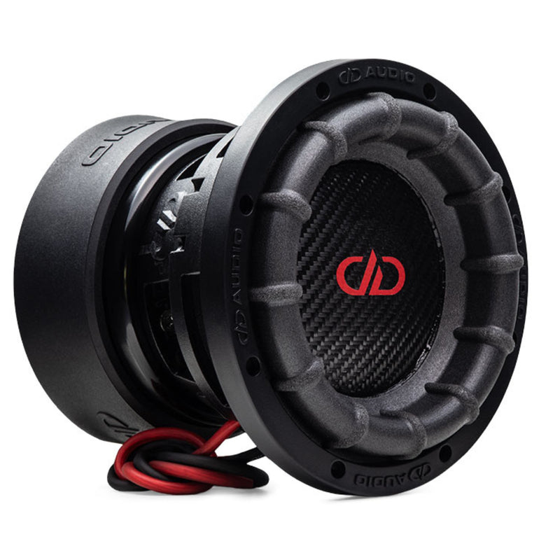 DD Audio 6.5" Dual 4 Ohm 2400W Peak/600W RMS Hi-Def Tuned Subwoofer 1506-D4