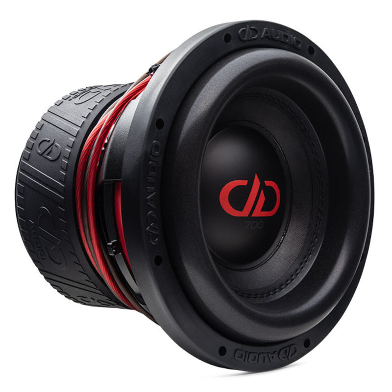 DD Audio 10" Dual 4 Ohm 4500W Peak/1500W RMS Power Tuned Subwoofer 710f-D4