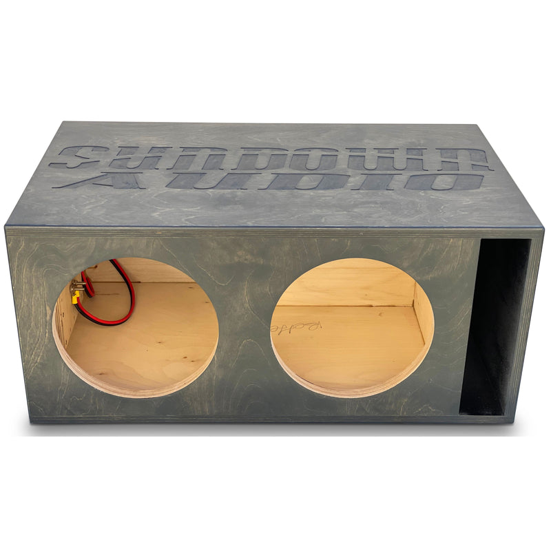 Adire Audio Birch Dual 12 (24mm all around) Ported enclosure 5.0^3 tuned to 31hz 