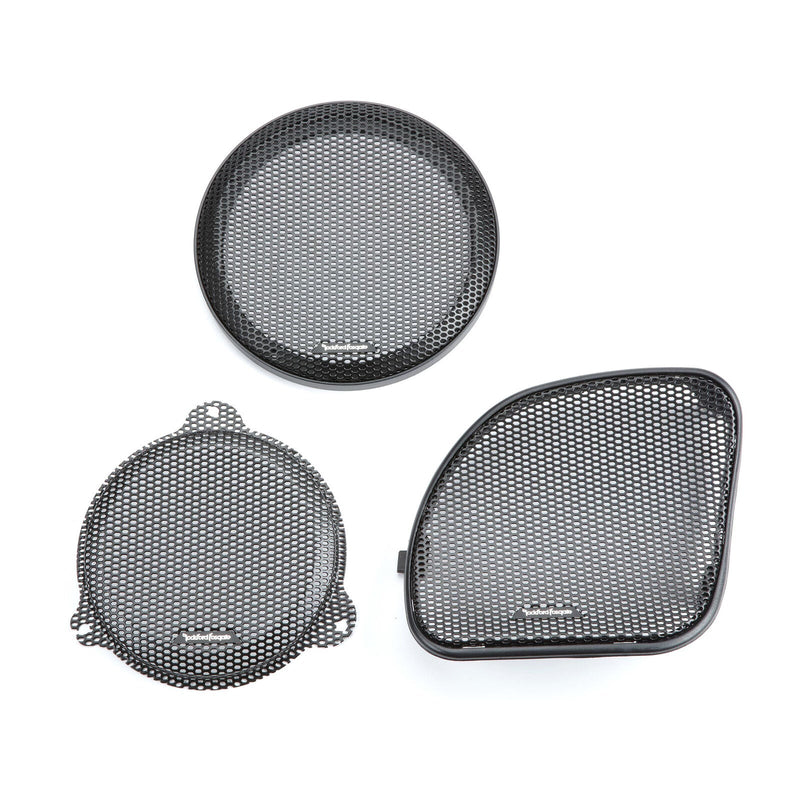 Rockford Fosgate Harley Davidson Amplifier, 6 Speakers & Amp Kit 2014+