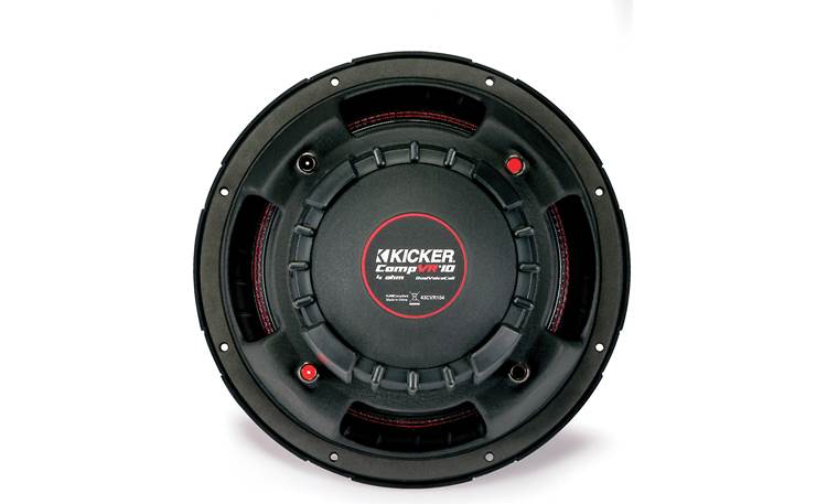 Kicker CompR Series 10" Dual 4 Ohm Voice Coil Car Subwoofer 700W Peak 43CVR104