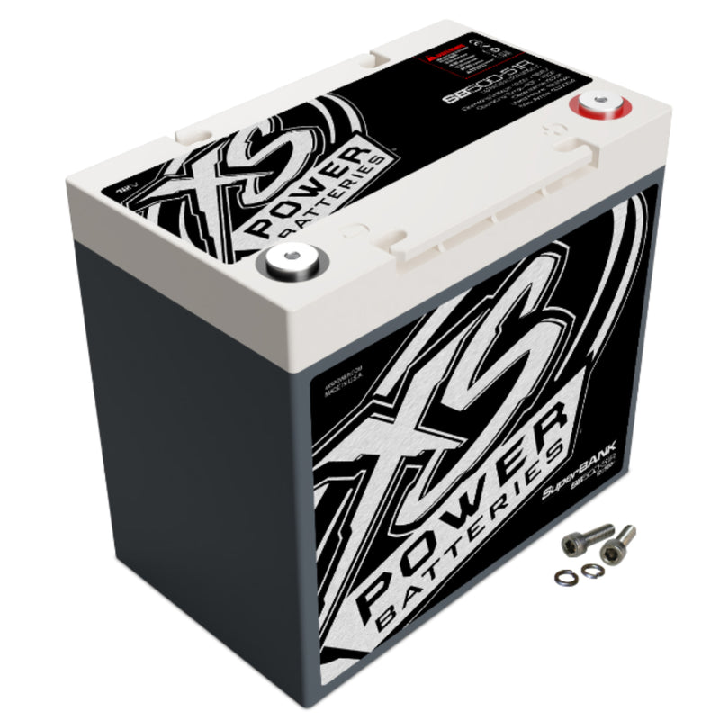 XS Power 12V BCI Group 51R, Super Capacitor Bank, Max Power 4,000W, 500 Farad