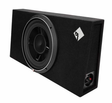 Rockford Fosgate 12" 800 Watts 1 Ohm Shallow Loaded Subwoofer Enclosure P3S-1X12