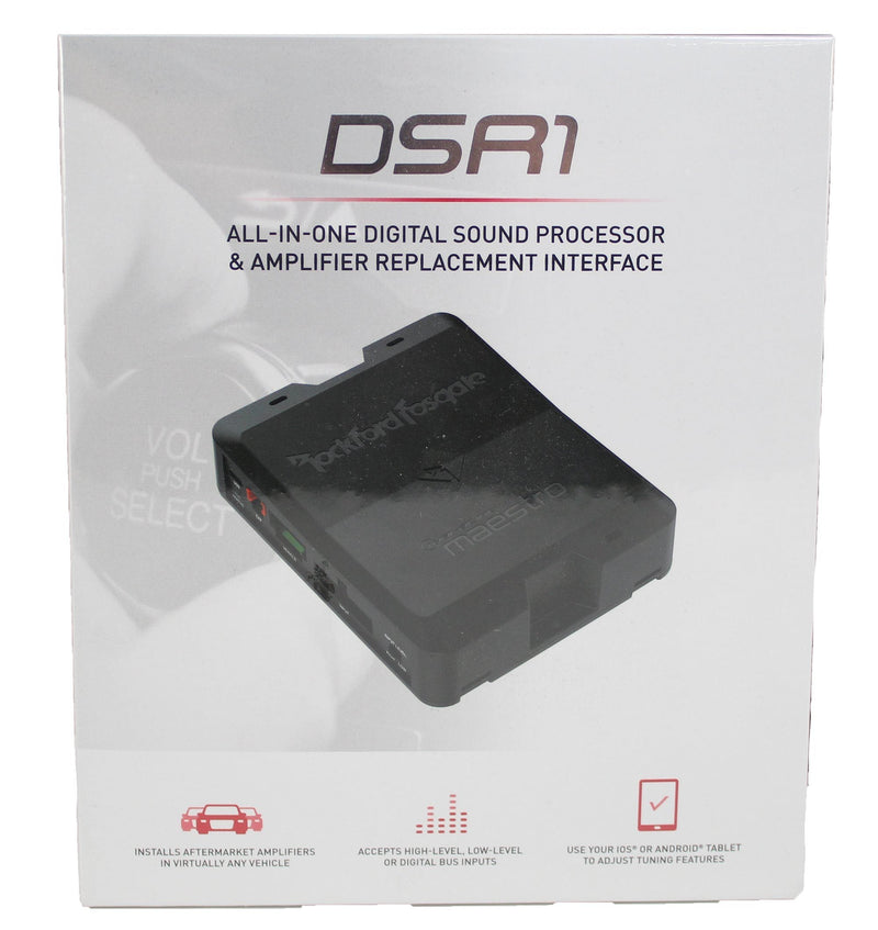 Rockford Fosgate All-In-One Digital Sound Processor & Amplifier Replacement DSR1