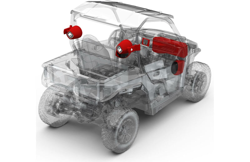 Rockford Fosgate 6.5" Polaris Generals Full Audio System GNRL-STAGE4