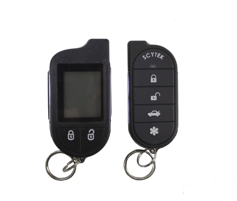 Keyless Entry Security w/ Remote Start Car Alarm Anti Theft 2 Way G5.2W V2