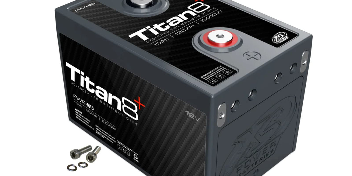 XS Power Titan 8 5000 Watt 12V 2000 Max Amps Lithium Battery — Big 