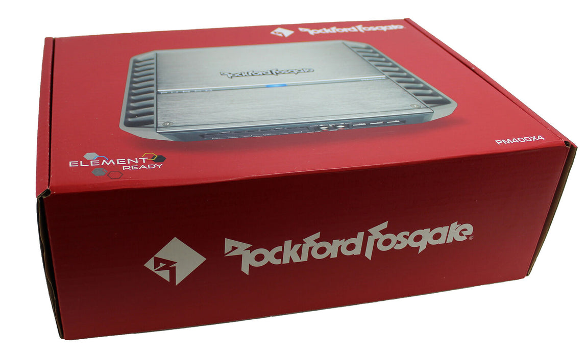 Rockford Fosgate Punch Marine and Powersports 400W 4 Channel Amplifier PM400X4