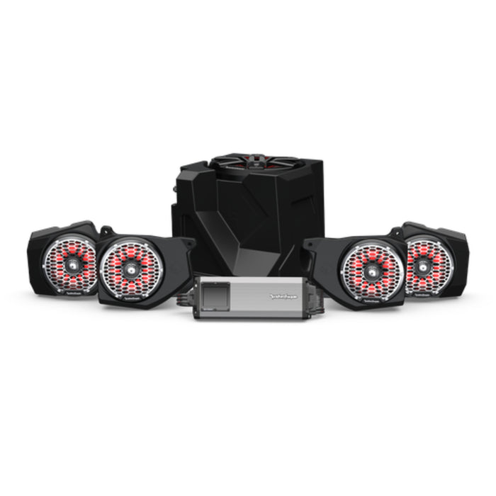 Rockford Fosgate Ranger Audio Speaker/Amp/Sub Kit for Ride Command RNGR18RC-STG6