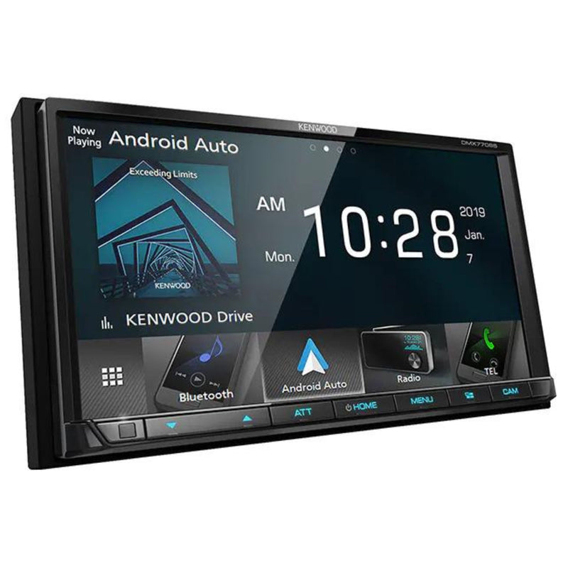 Kenwood 6.95" Short Chassis Navigation & Media Receiver CarPlay & Andorid Auto