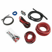 DS18 AMPKIT 4 Gauge Amp Kit Amplifier Install Wiring Complete 4 AWG Wire - Big Jeff Online Inc