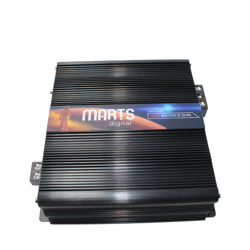 Marts Digital Full Range 2000W 2 Ohm Class D Monoblock Amplifier MXD-2000-2