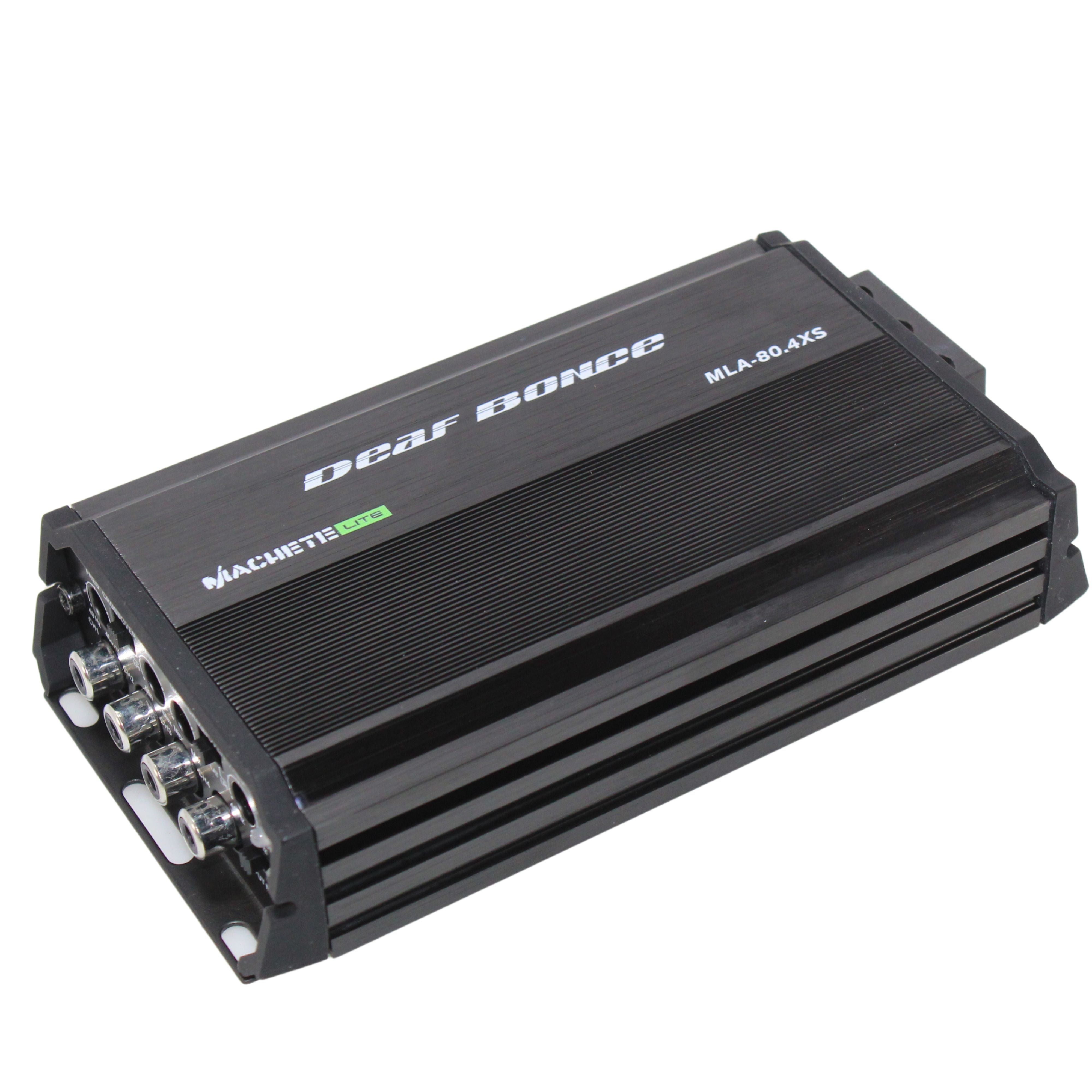 Deaf Bonce 80 Watts 4 ohm RMS 4-Channel Machete Class D Amplifier