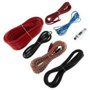Complete 4GA Amplifier Install Wiring Kit With Mini 100A ANL Fuse & Fuse Holder - Big Jeff Online Inc