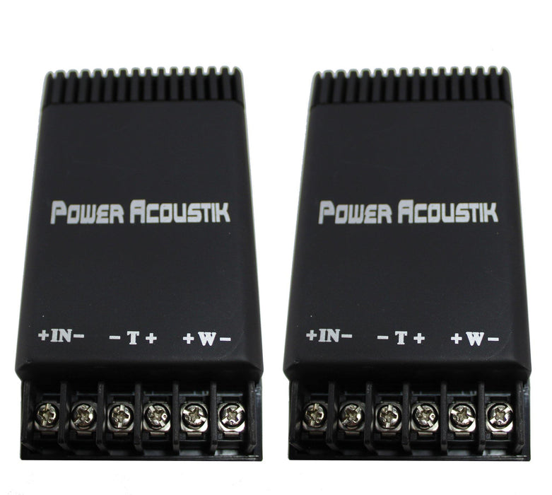 Power Acoustik 6.5" 500W Component Speakers 2-Way Car Audio Full Range EF-60C