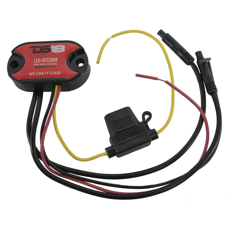 DS18 LED-BTCDRM Waterproof RGB Dream LED Controller IP65 12V DIGITAL ONLY - Big Jeff Online Inc