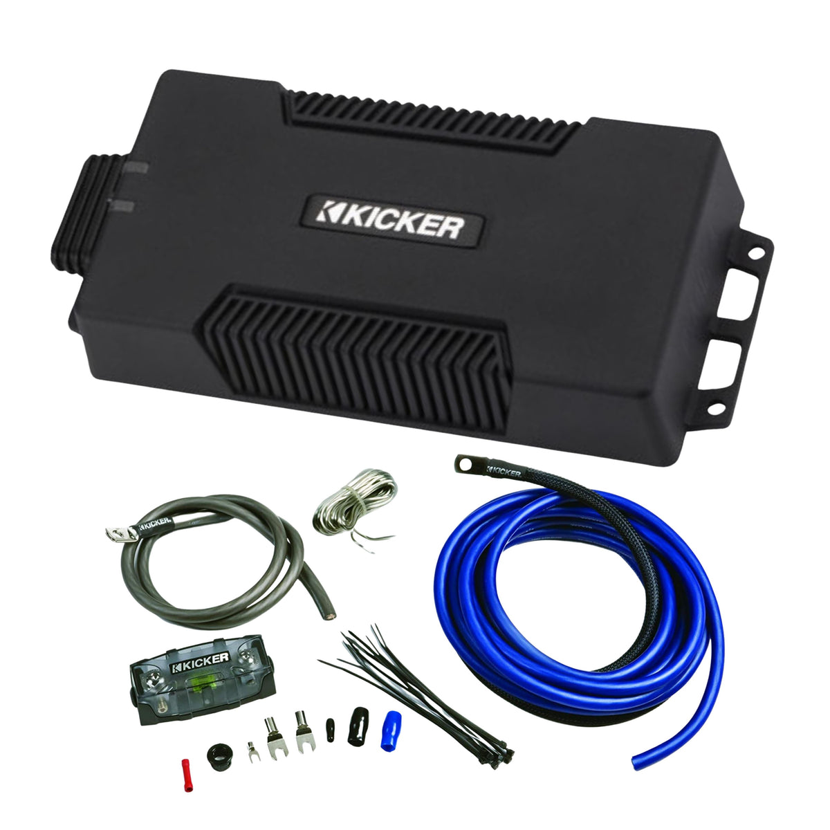 Kicker Waterproof Powersport Full-Range Amplifier Class D 800W +