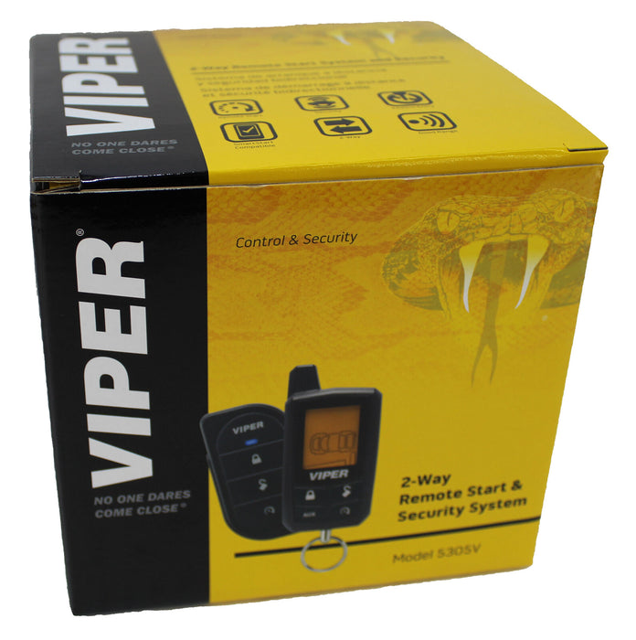 Viper LCD 2-Way Security and Remote Start System 1/4 Mile + 4 DoorLocks 5305V