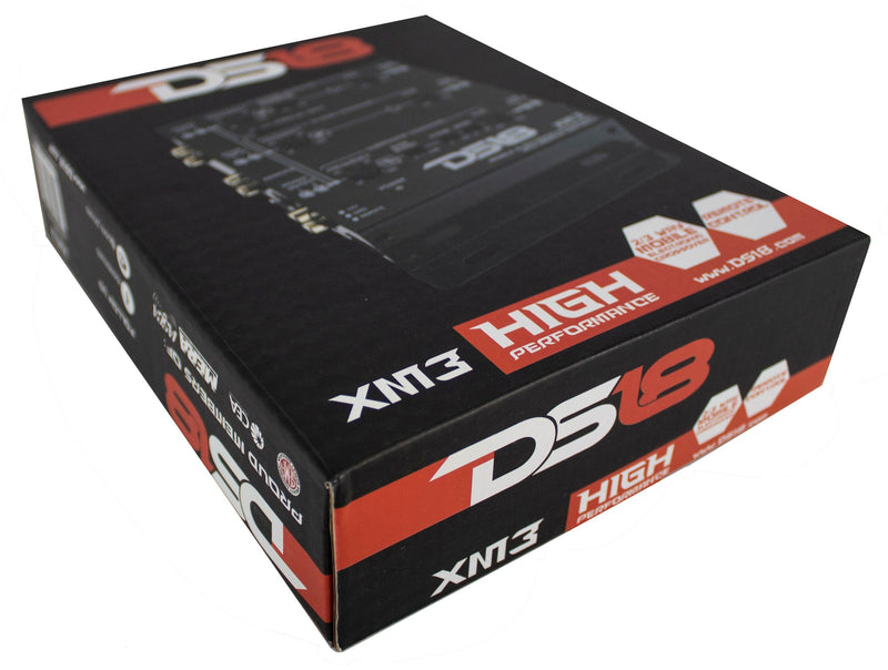 DS18 Combo KEQ7 7 Channel Equalizer + XM3 3 Way Electronic Crossover