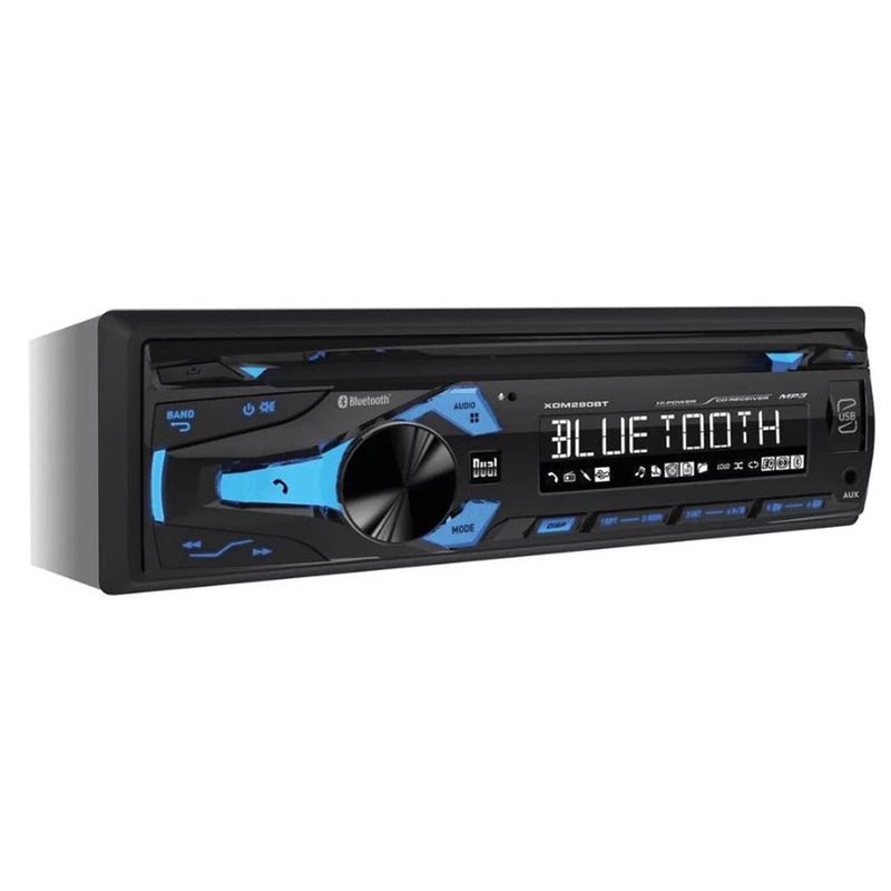 Dual XDM280BT Single Din Bluetooth AM/FM CD/MP3 USB/AUX Receiver w/ Remote
