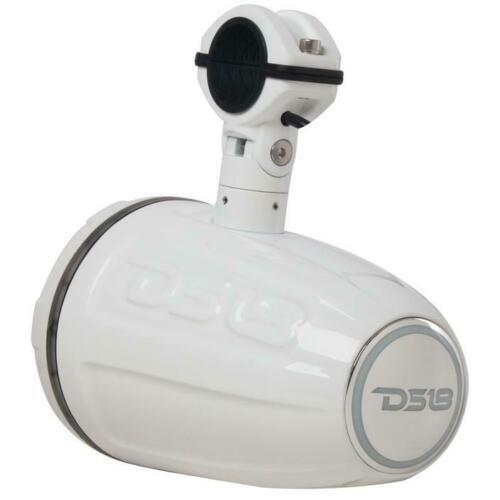 HYDRO 1.75" Driver Wakeboard Pod Tower Speaker 900W White RGB LED Light - Big Jeff Online Inc