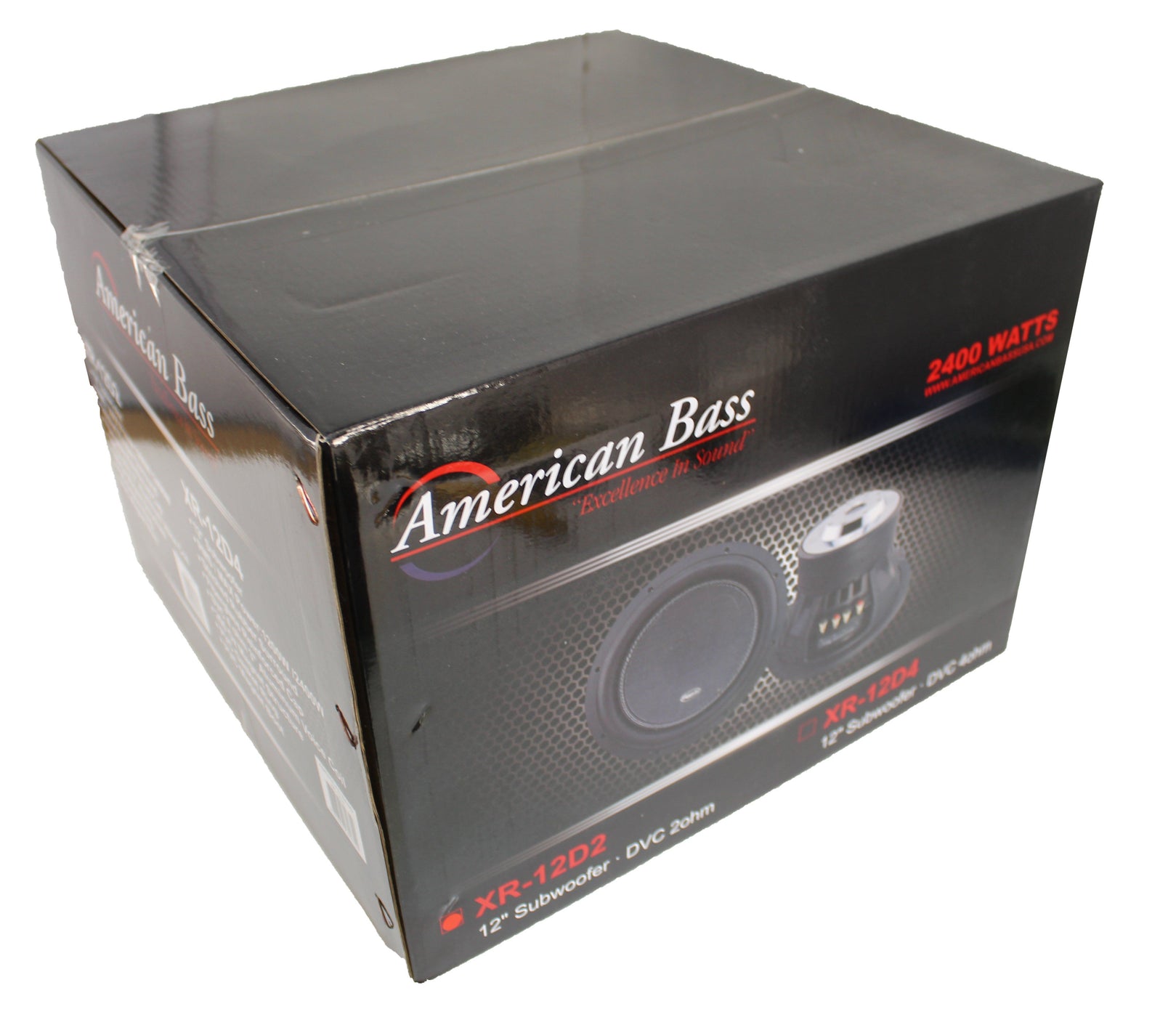 American Bass 12 Dual 4 Ohm Voice Coil 2400 Watts Subwoofer Xr 12d4 — Big Jeff Online Inc 9436