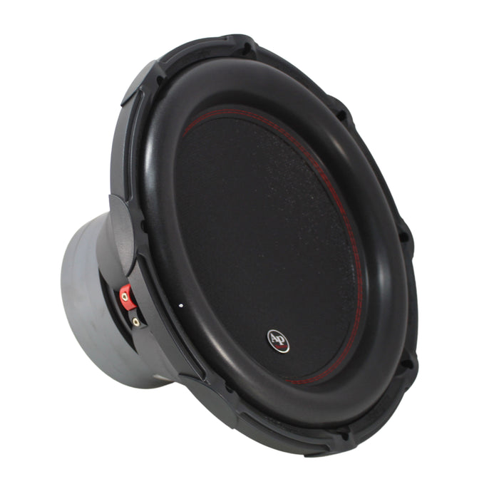 Audiopipe BD Series 15" Subwoofer - 2400W PMPO, 1200W RMS, Dual 4-Ohm Voice Coil