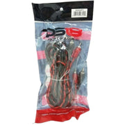 DS18 RCA12FT 12 ft 2 Channel Shielded Twisted RCA Audio Cable Amp Cables - Big Jeff Online Inc