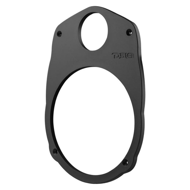 DS18 Black High Density ABS 6 x 9" to 6.5" Speaker and Tweeter Adapter MP69