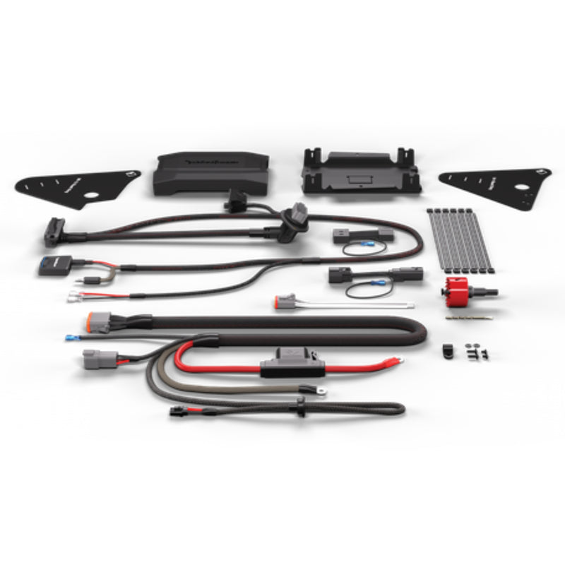 Rockford Fosgate Amp Kit For Select 1998+ Harley Davidson Road King (Gen-2)