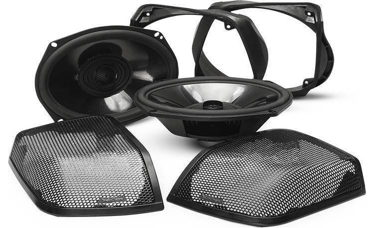 Rockford Harley Davidson Road/Street Glide Fairing/Tour-Pak Speakers, Amp & Kit