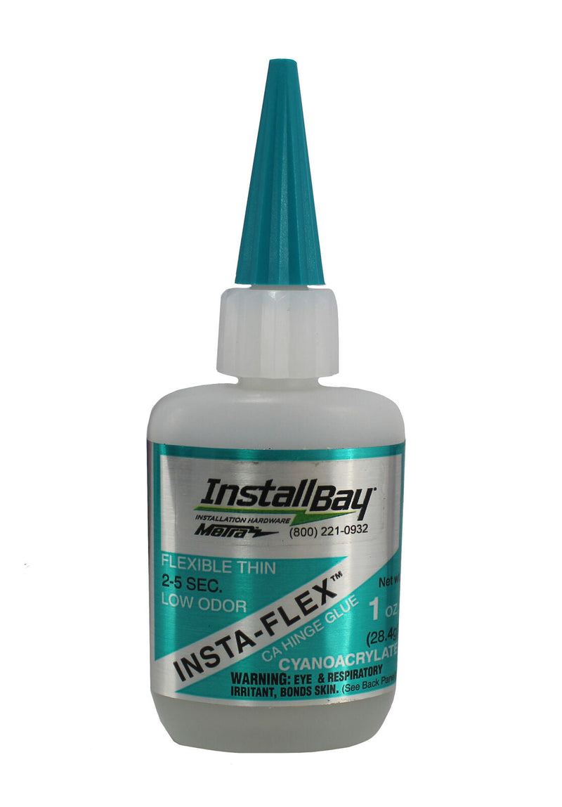 Insta-Flex Flexible Thin CA Glue w/ Insta-Set Accelerator Rapid Curing Bundle