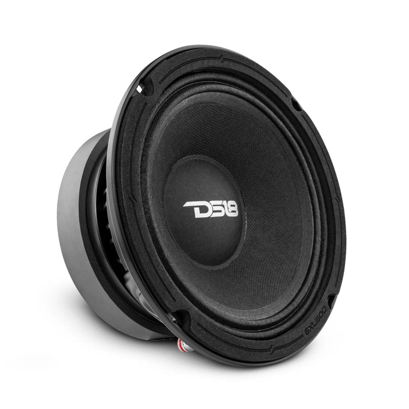 Side front View of DS18 6.5” Midrange Speaker 300W RMS 8 Ohm 6XL600-8 Loud