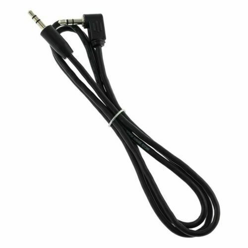 DS18 6FT Ultra Flex AUX Cable | MP3AUX6FT High Performance Image shown is cable wrapped up both ends viewable.