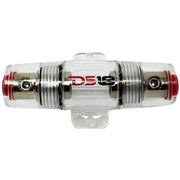 DS18 FHSAGU AGU Glass Inline Fuse Holder Car Amp Install 4 Ga or 8 Ga - Big Jeff Online Inc
