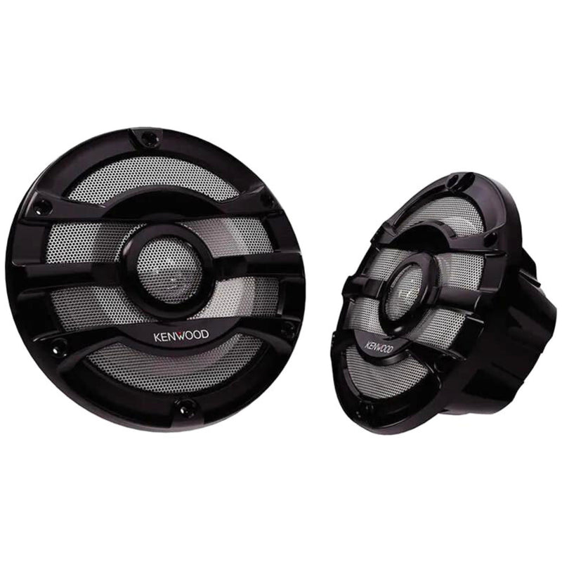 Kenwood KFC-2053MRB 8" Marine Speakers Pair – 100 Watt RMS, 4-Ohm front main view