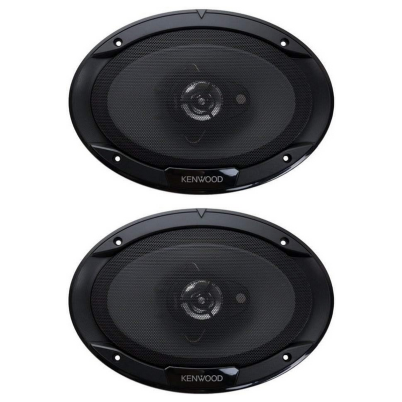 Kenwood KFC-6966S 6x9" 3-Way Car Speakers Pair– 45 Watt RMS, 4-Ohm main front view  
