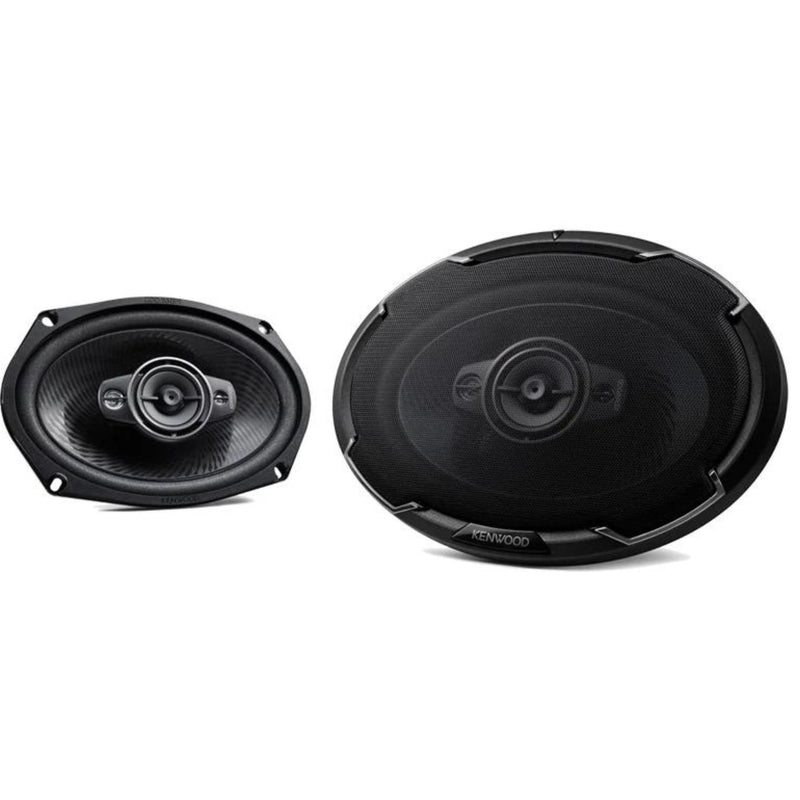 Pair of Kenwood 6"x9" Performance Series 4-ohm 600 Watts 4-Way vehicle Speakers