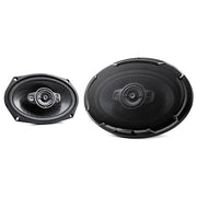 Kenwood KFC-6996PS 6x9 150 Watt RMS 4-Ohm 5-Way Car Audio Speakers front view pair