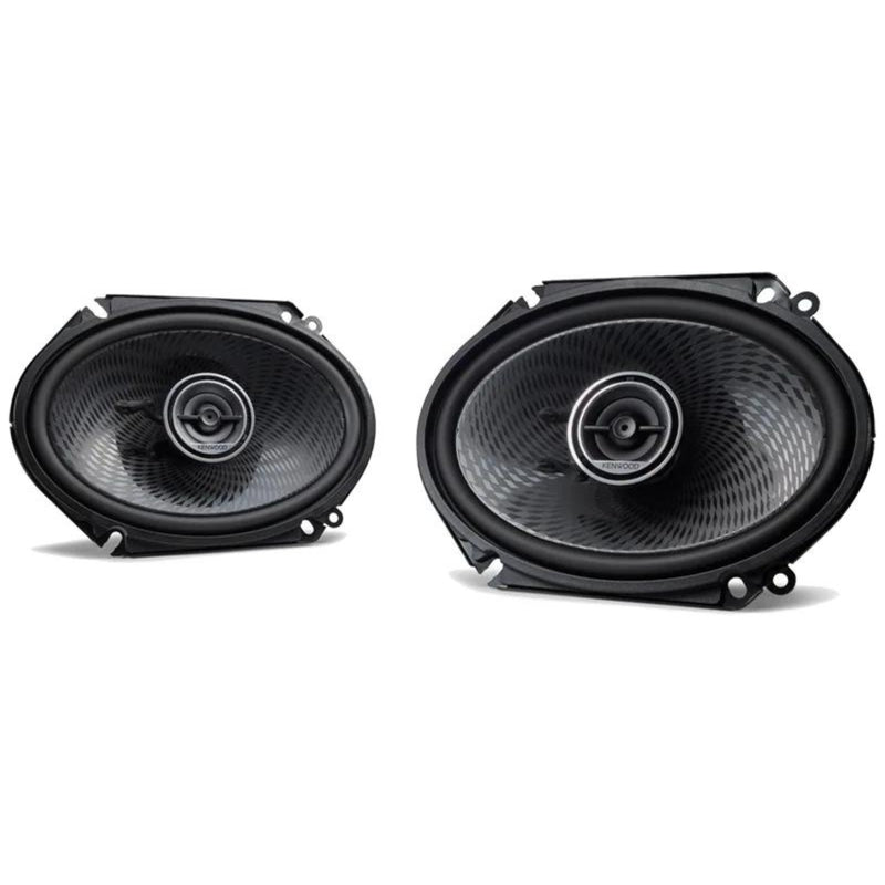Pair of Kenwood 6x8" Custom Fit 2-way 80W RMS Performance Series Speaker System