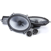 Upgrade your sound with Kicker 46CSS684 CS Series 6x8 component speakers. 75W RMS, titanium tweeters, external crossovers, crisp detail. Component Set View