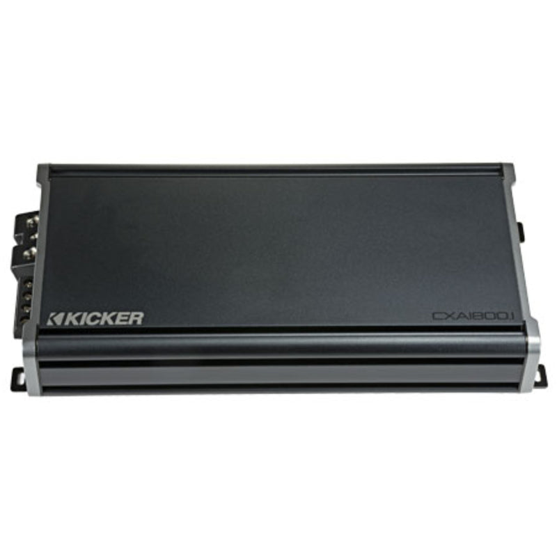 Kicker CX Series Monoblock Class D 1800W RMS 1-Ohm Amplifier - 46CXA18001T