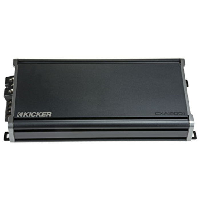 Kicker CX Series Monoblock Class D 1800W RMS 1-Ohm Amplifier - 46CXA18001T