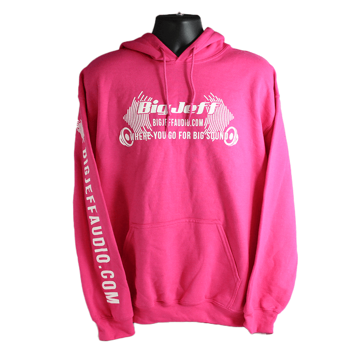 Big Jeff Audio "2021 Premium Pink Logo" Sweatshirt Big Jeff Audio Merchandise