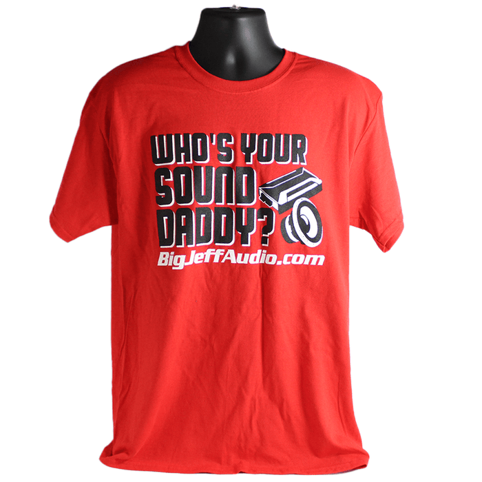 Big Jeff Audio "Who's Your Sound Daddy?" T-Shirt Big Jeff Audio Merchandise