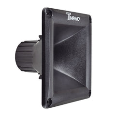 Timpano 1 Inch Exit Slim Screw On 4.5" x 4.5" Trumpet Horn Black TPT-HL11-25